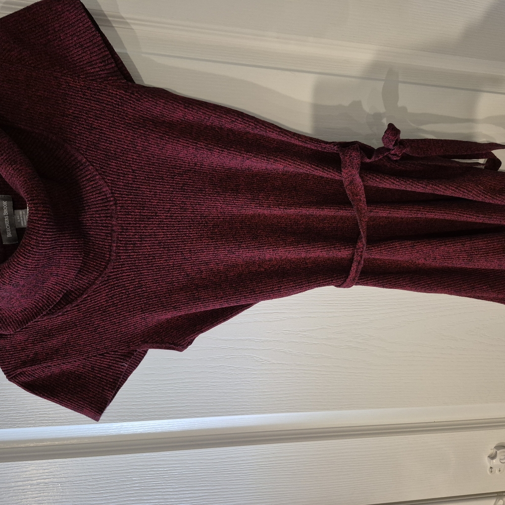 Burgundy Knit Tunic
